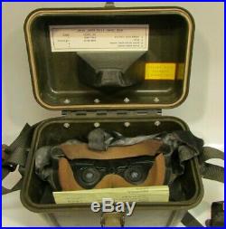 Vintage Israeli Ir Night Vision Goggles / Binoculars N. V. G. 5151 With Case