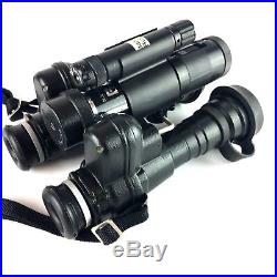 Vintage Russian Night Vision Optic Binoculars BN2,5X42 With IR Illuminator & Case