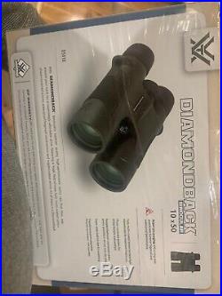 Vortex Diamondback Binoculars 10x50 D5010 NEW SEALED FREE SHIP