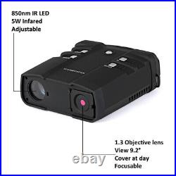 WG500B 1080P HD Night Vision Binoculars 3.6-10.8 Digital Zoom Infrared Hunting