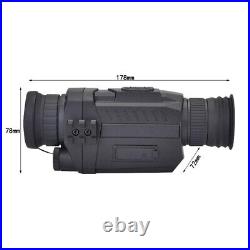 WG535 Hunting Digital Night Vision 5X Optical Zoom Infrared Monoculars Camera