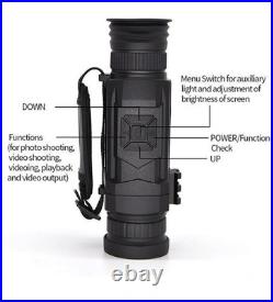 WG535 Hunting Night Vision 5X35 Infrared Digital Monocular Telescope Cameras WG535 Hunting Night Vision 5X35 Infrared Digital Monocular Telescope Cameras