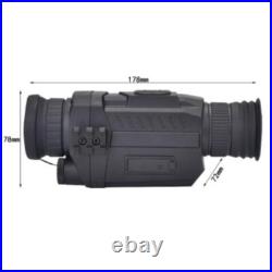 WG535 Night Vision Monocular 200m full dark DVR Scope 5X Magnification Hunting WG535 Night Vision Monocular 200m full dark DVR Scope 5X Magnification Hunting