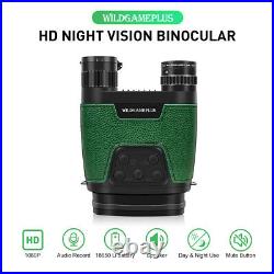 WG600B 1080P Infrared Night Vision Binoculars Audio Recording Hunting Telescope