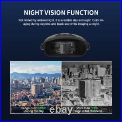 WG600B 1080P Infrared Night Vision Binoculars Audio Recording Hunting Telescope