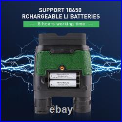 WG600B 1080P Infrared Night Vision Binoculars Audio Recording Hunting Telescope