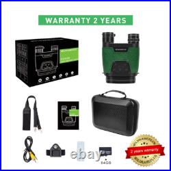 WG600B 1080P Infrared Night Vision Binoculars Audio Recording Hunting Telescope