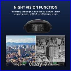 WG600B Infrared Night Vision Goggles 1080P HD Hunting Binoculars Mute Button