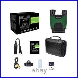 WG600B Infrared Night Vision Goggles Optical 1080P Hunting Binoculars with 64G TF