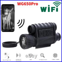WG650Pro Night Vision Monoculars WiFi APP Infrared IR NV 1280 HD Telescope 400m WG650Pro Night Vision Monoculars WiFi APP Infrared IR NV 1280 HD Telescope 400m