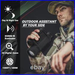 WG650Pro Night Vision Monoculars WiFi APP Infrared IR NV 1280 HD Telescope 400m WG650Pro Night Vision Monoculars WiFi APP Infrared IR NV 1280 HD Telescope 400m