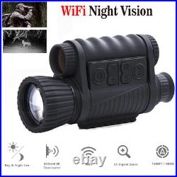 WG650Pro Night Vision Monoculars WiFi Infrared IR HD Night Telescope Camera