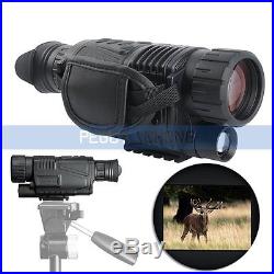 WG-37 5X40 Digital IR Night Vision Monocular 200m Range Takes Photo Video