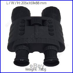 WG-80 Infrared Night Vision Binoculars IR DVR Record 8GB 5MP 720P+Free Battery