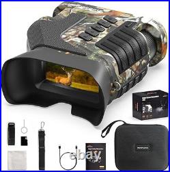 WOSPORTS Night Vision Binoculars 1315FT 4K Night Goggles NV400 Black/Camo