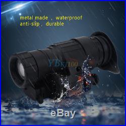 Waterproof Digital Hunting IR Night Vision Helmet HD 2X Telescope Monocular EB