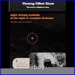 Waterproof Helmet Infrared Night Vision Scope Sight Monocular Hunting Telescope