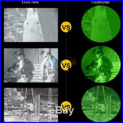 Waterproof Infrared IR Monocular Night Vision HD Telescope Device for Helmet
