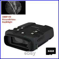 Wg500b 1080p Hd Night Vision Binoculars Nv 10x31 Zoom Digital Infrared Hunting