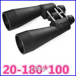 Wide Angle 20-180X100 Zoomable Binoculars Optics HD Light Night Vision Telescope