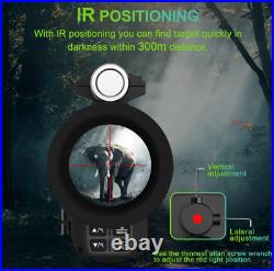 Wifi IR Night Vision Monocular Hunting Rifle Scope Digital Camera Sight 850nm
