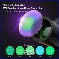 Wifi Infrared IR HD Monocular Night Vision Telescope Hunting Phone Lens + A+