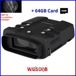 Wildgameplus WG500B 1080P HD Night Vision Binoculars 3.6-10.8 Zoom Infrared 64GB Wildgameplus WG500B 1080P HD Night Vision Binoculars 3.6-10.8 Zoom Infrared 64GB