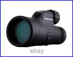 Wingspan Optics Explorer High Powered 12X50 Monocular. Bright and Clear. Sing