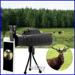 Wireless WIFI HD Outdoor 40X60 IR Night Vision Device Telescope For IOS/Android