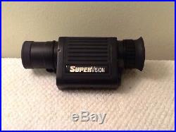 Xenonics SuperVision Night Vision Menocular SV 100 New Batteries
