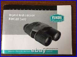 Yukon Night Vision Ranger 5x42 Digital Night Vision Binoculars