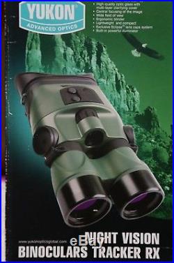 Yukon Night Vision Tracker RX 2x24 3.5x42 25024 Binoculars Trail Scope Telescope
