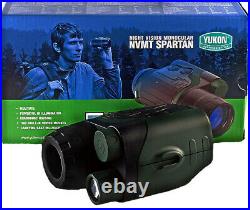 Yukon Spartan 2 x 24 Night Vision Monocular #24121 Green/Black (UK Stock) BNIB