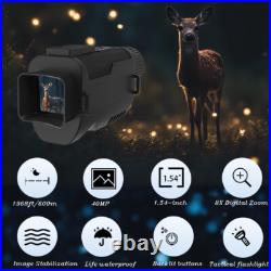 Z9001 4K Digital Tactical Camera 8X Zoom 600M Infrared Night Vision Monoculars