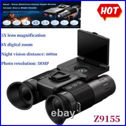 Z9155 Head Mounted 8X Digital Zoom Binoculars Telescope Infrared withFlip Screen Z9155 Head Mounted 8X Digital Zoom Binoculars Telescope Infrared withFlip Screen