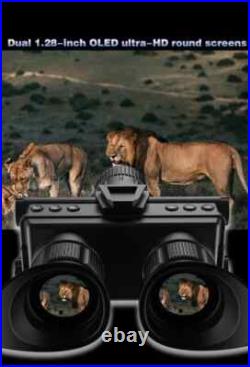 Z9157 4K UHD Tactical Night Vision Goggles 40MP, 8X Zoom Infrared Binoculars