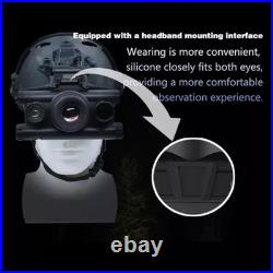 Z9157 Helmet NVG Mounted IR Night Vision Goggles Binocular 4K 8x Digital Zoom