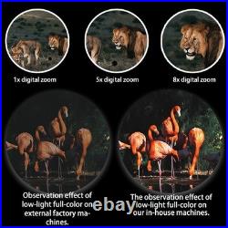 Z9157 with Tactical Light Binocular Monocular Infrared Night Vision 600m 8X Zoom