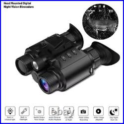 Z9158 4K UHD Head-mounted Night Vision Binocular 8X Digital Zooming